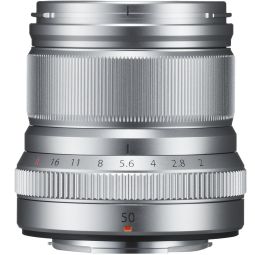 Fujifilm Fujinon XF 50mm f2 R WR Prime Lens (Silver)
