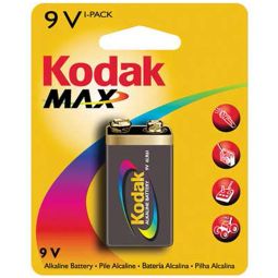 Kodak Max 9V Alkaline Battery MN1604