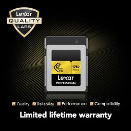 Lexar® Professional CFexpress Type B Card GOLD 128GB