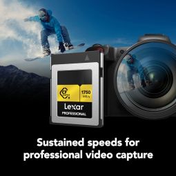 Lexar® Professional CFexpress Type B Card GOLD 128GB