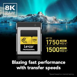Lexar® Professional CFexpress Type B Card GOLD 128GB