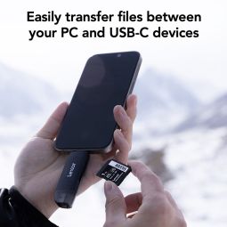 Lexar Dual-Slot SD & microSD USB-A/C Reader