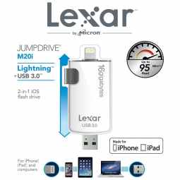 Lexar 16GB M20i JumpDrive USB 3.0 / iPhone