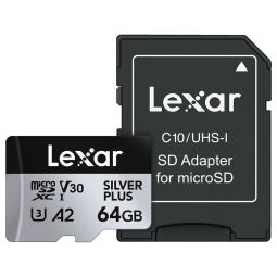 Lexar Professional SILVER PLUS microSDXC UHS-I | 64GB