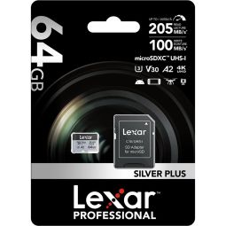 Lexar Professional SILVER PLUS microSDXC UHS-I | 64GB
