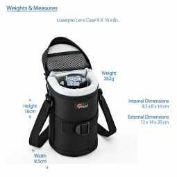 Lowepro Lens Case| 9 x 16cm