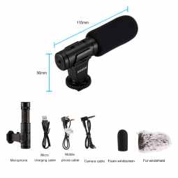 Mamen Mic-07 pro | Camera / phone microphone Kit