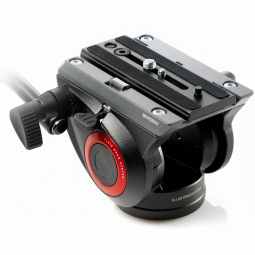 Manfrotto Lightweight fluid video head with flat base - MVH500AH