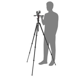 Manfrotto Befree GT PRO 3-Way alu tripod