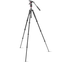 Manfrotto Befree live Aluminium tripod twist, video head