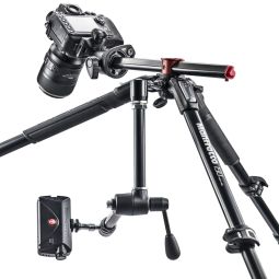 Manfrotto 190 aluminium 4-section tripod - MT190XPRO4