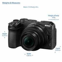 Nikon Z 30 + DX 16-50mm | 20.9MP DX  Mirrorless Camera