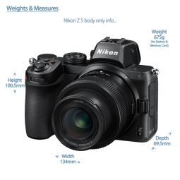 Nikon Z5 Body | Full Frame Mirrorless Camera