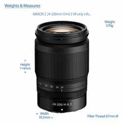 Nikon NIKKOR Z 24-200mm f4-6.3 VR | All in one Zoom Lens