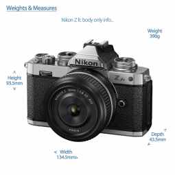 Nikon Z fc Body | 20.9MP DX  Mirrorless Camera | Silver