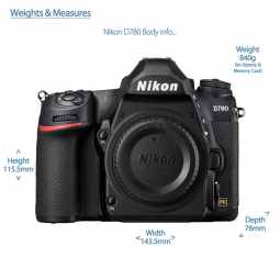 Nikon D780+ 24-120mm f/4G ED | 24MP Full Frame DSLR