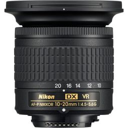 Nikon AF-P DX Nikkor 10-20mm f/4.5-5.6G VR Wide Angle Lens