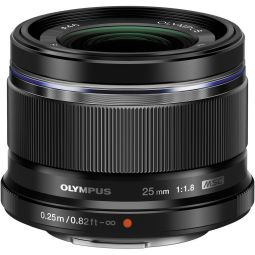 Olympus 25mm f/1.8 M.ZUIKO Digital (black) - Prime Lens