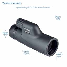 Opticron Oregon 4 PC 10x42 Monocular