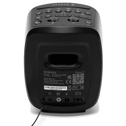 Roberts Ortus 5 DAB+/FM Bedside Radio with Bluetooth | Black
