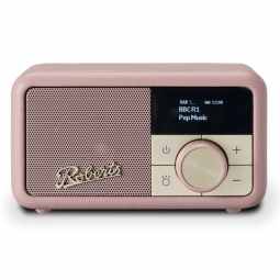 Roberts Radio Revival Petite DAB Radio | Dusky Pink