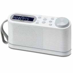 Roberts Play 10 Portable Digital DAB & FM Radio (White)