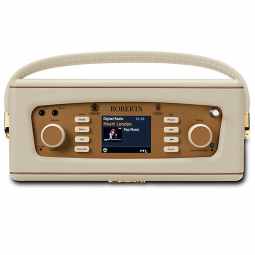 Roberts Revival RD70 DAB+/FM Radio with Bluetooth & Alarm - Pastel Cream