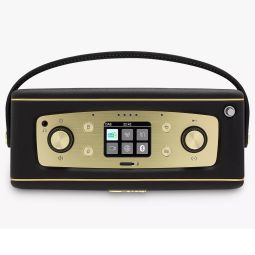 Roberts Revival Icon DAB+/FM/Internet Bluetooth Digital Radio Smart Speaker with Alexa Voice Control | Black