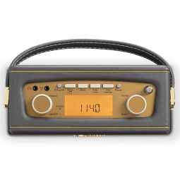 Roberts Revival UNO Compact DAB+/FM Radio with & Alarm- Charcoal Grey