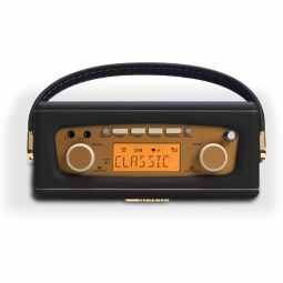Roberts Revival UNO Compact DAB+/FM Radio with & Alarm- Black