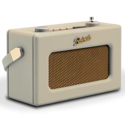 Roberts Revival UNO Compact DAB+/FM Radio with & Alarm - Pastel Cream