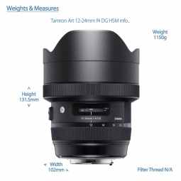 Sigma 12-24mm f4 DG HSM Art | Canon EF fit