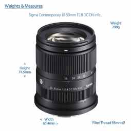 Sigma 18-50mm F2.8 DC DN Contemporary | Sony E fit