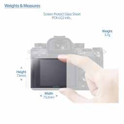 Sony Screen Protect Glass Sheet | PCK-LG2