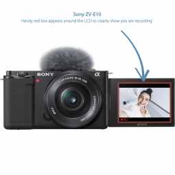 Sony ZV-E10+16-50mm vlogging camera | Black