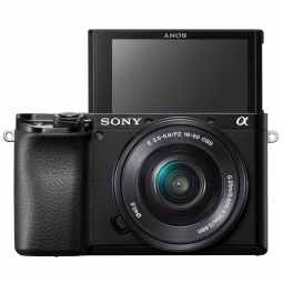 Sony Alpha 6100 Mirrorless Digital Camera with 16-50mm Lens (Black)