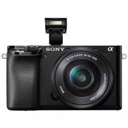 Sony Alpha 6100 Mirrorless Digital Camera with 16-50mm Lens (Black)