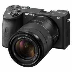 Sony Alpha 6600 Mirrorless Digital Camera with 18-135mm Lens (Black)
