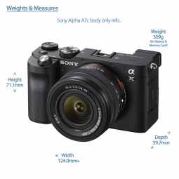 Sony Alpha 7C+ FE28-60mm  | Full Frame Mirrorless Camera | Black