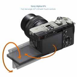 Sony Alpha 7C+ FE28-60mm  | Full Frame Mirrorless Camera | Silver