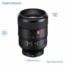 Sony FE 100mm F2.8 STF GM OOS - E-Mount Prime Lens