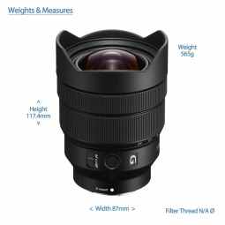 Sony FE 12-24mm F4 G E-Mount Wide-Angle Lens