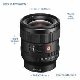 Sony FE 24mm f1.4 G Master | Wide Prime Lens