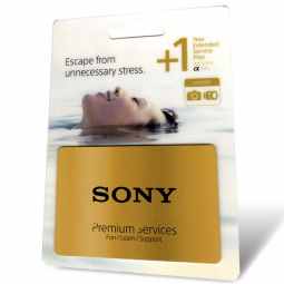Sony +1 Year Warranty - (for Alpha Body with lens)