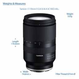 Tamron 17-70mm F2.8 Di III-A VC RXD (B070) | Fujifilm X fit