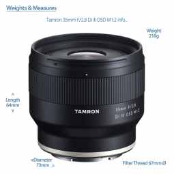 Tamron 35mm f/2.8 DI III OSD (F053) | Sony FE fit lens