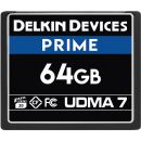 Delkin PRIME 64GB CF 1050X UDMA 7 Memory Card (Made in USA)