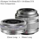 Olympus M.ZUIKO Digital ED 14-42mm f3.5-5.6 EZ Pancake (silver)