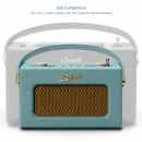 Roberts Revival UNO Compact DAB+/FM Radio with & Alarm - Duck Egg