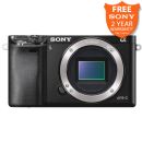 Sony Alpha 6000 Mirrorless Digital Camera with 16-50mm Lens (Black)